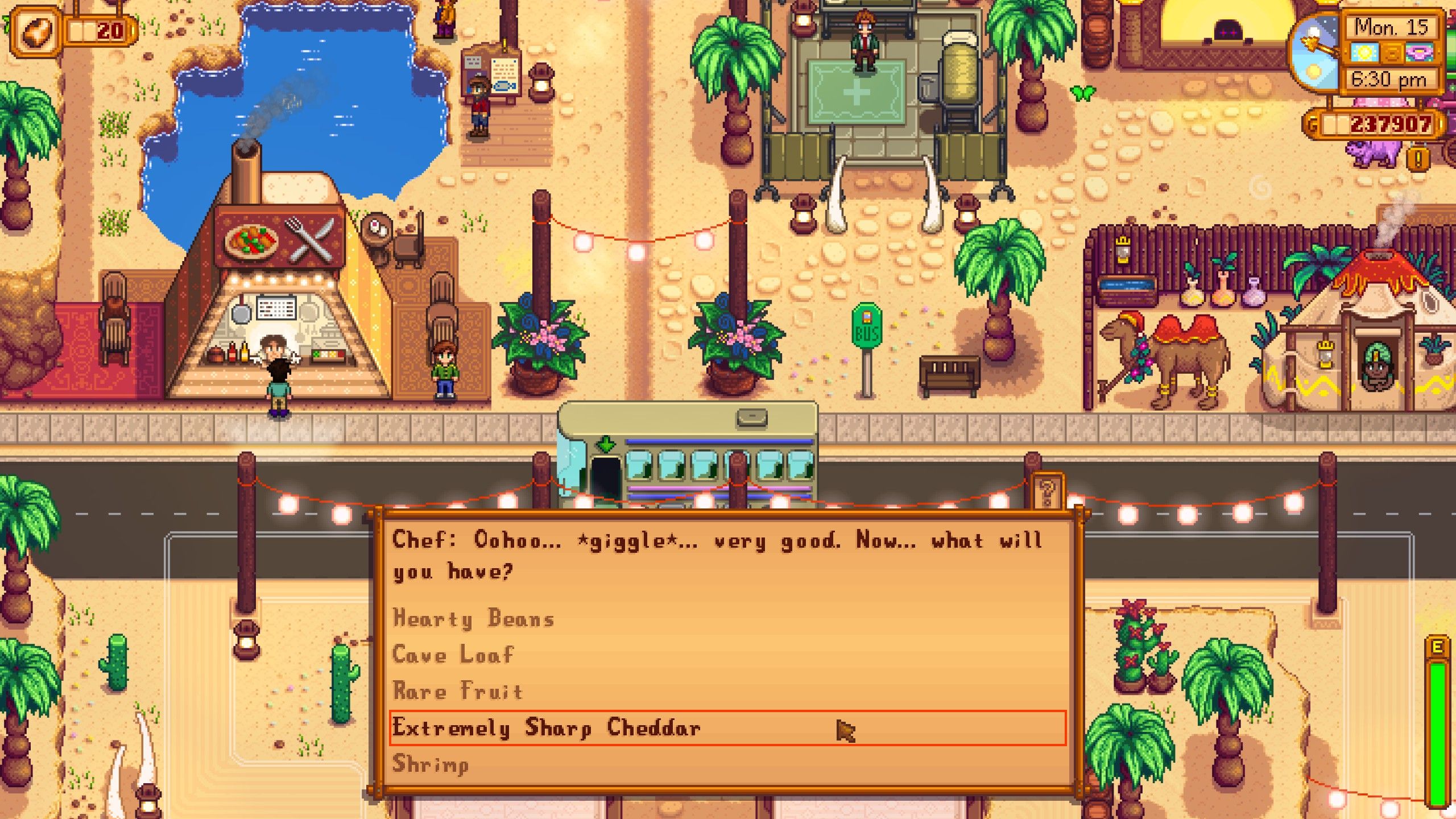 Stardew Valley: чем заняться на фестивале в пустыне