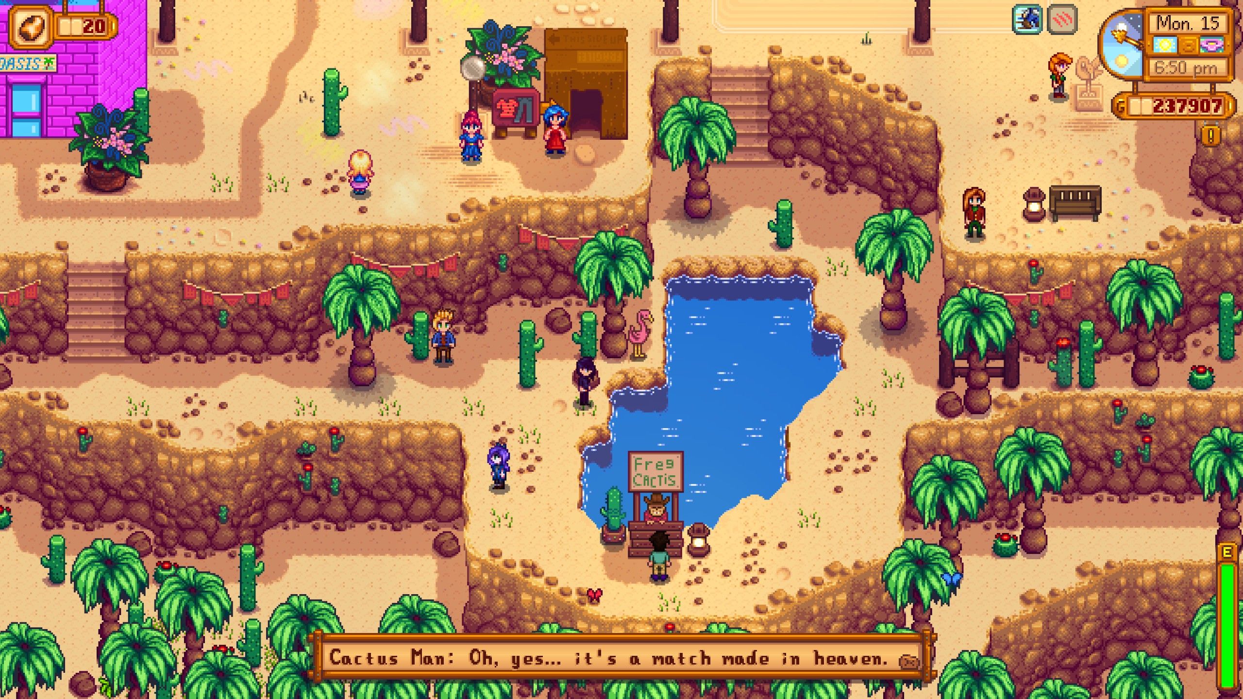 Stardew Valley: чем заняться на фестивале в пустыне