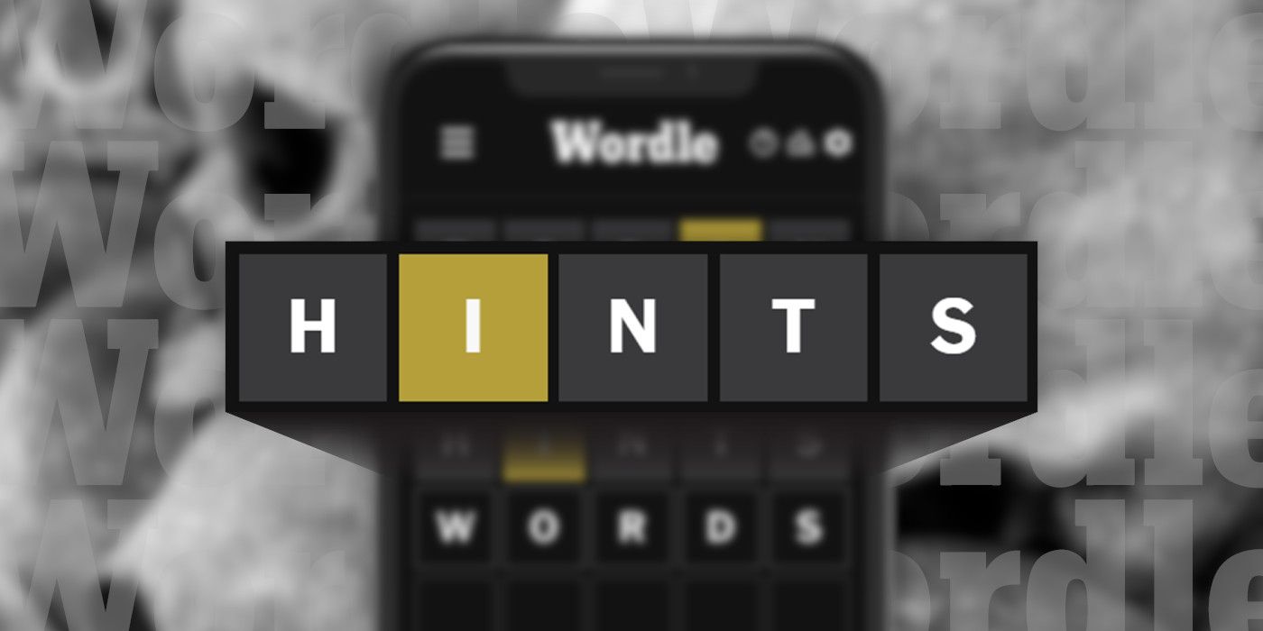 March 22 2024 Wordle hints with a decaying skull in the background