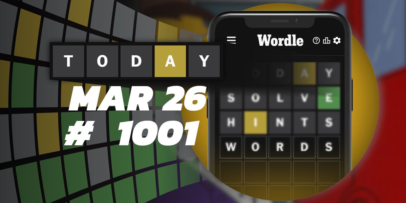 Today's Wordle Hints & Answer March 26, 2024 (Puzzle 1011)