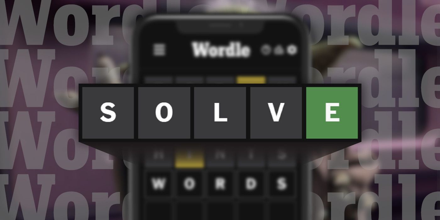 March 30 2024 Wordle solution with Yoda using the force in the background