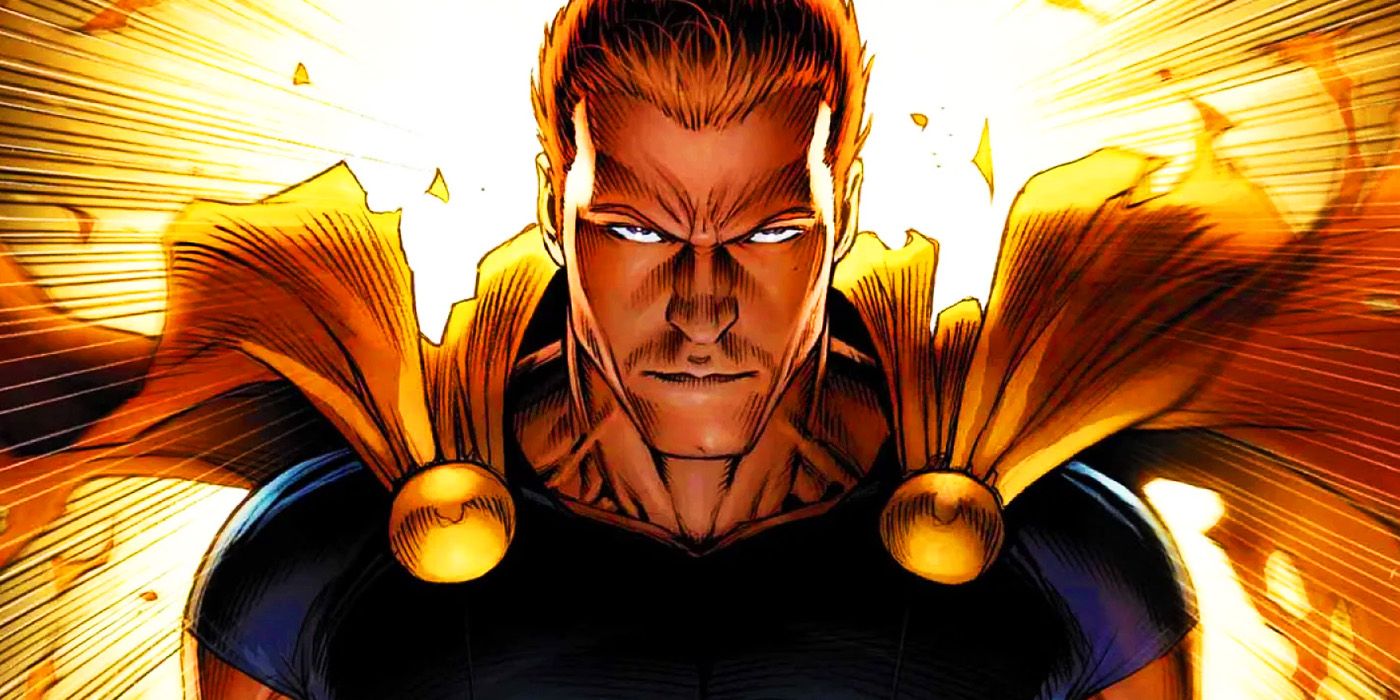 Marcus Milton's powerful Hyperion in Marvel Comics