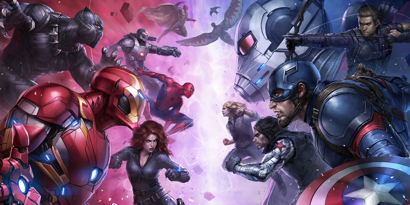 Marvel Future Fight - Civil War showdown
