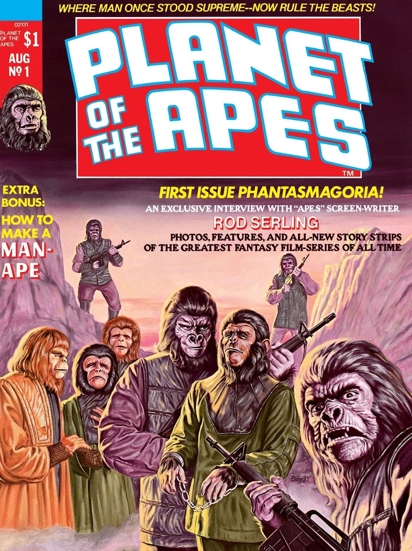 Marvel Planet of the Apes cover