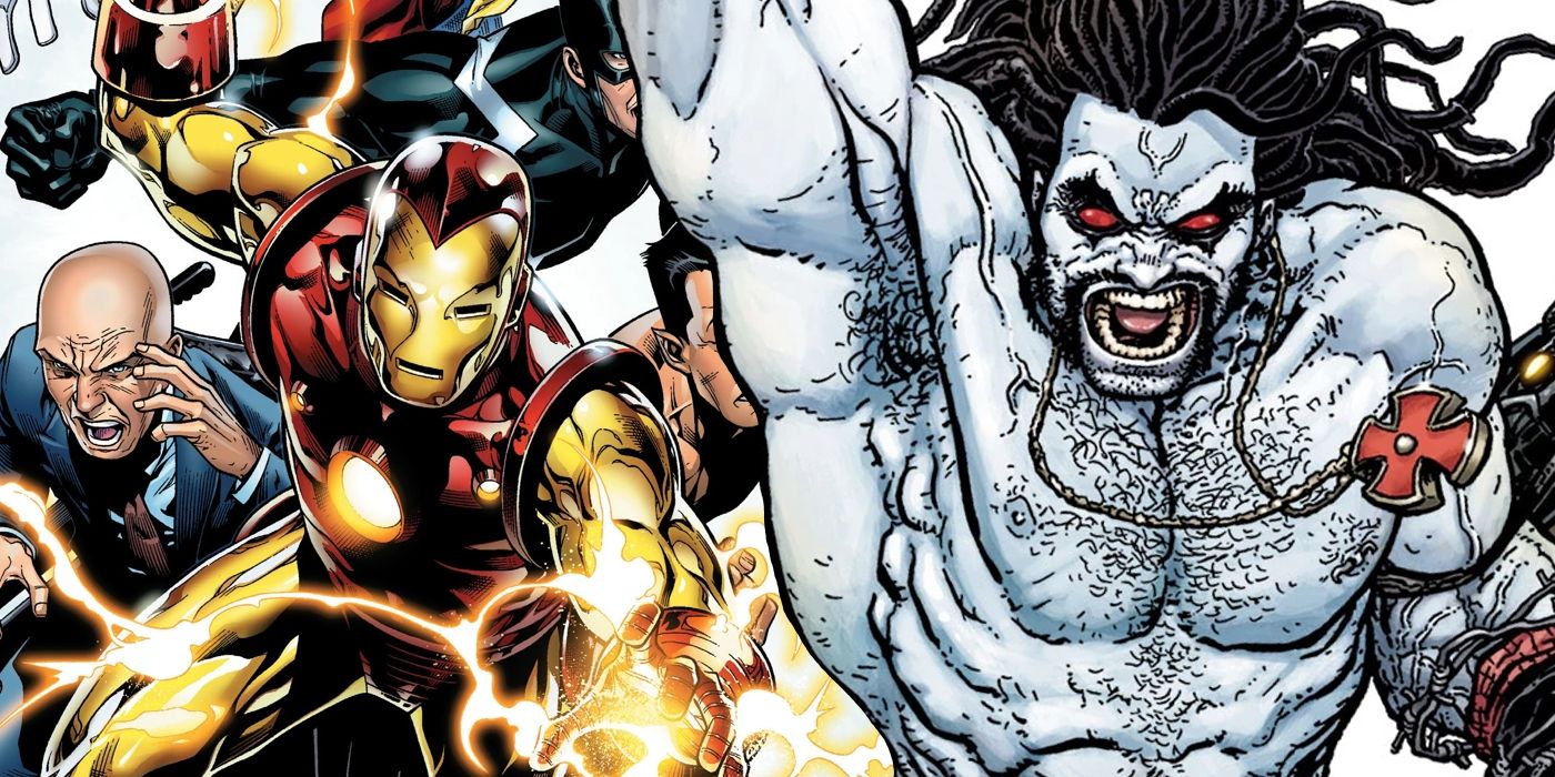 Marvel's Illuminati and Lobo Together DC