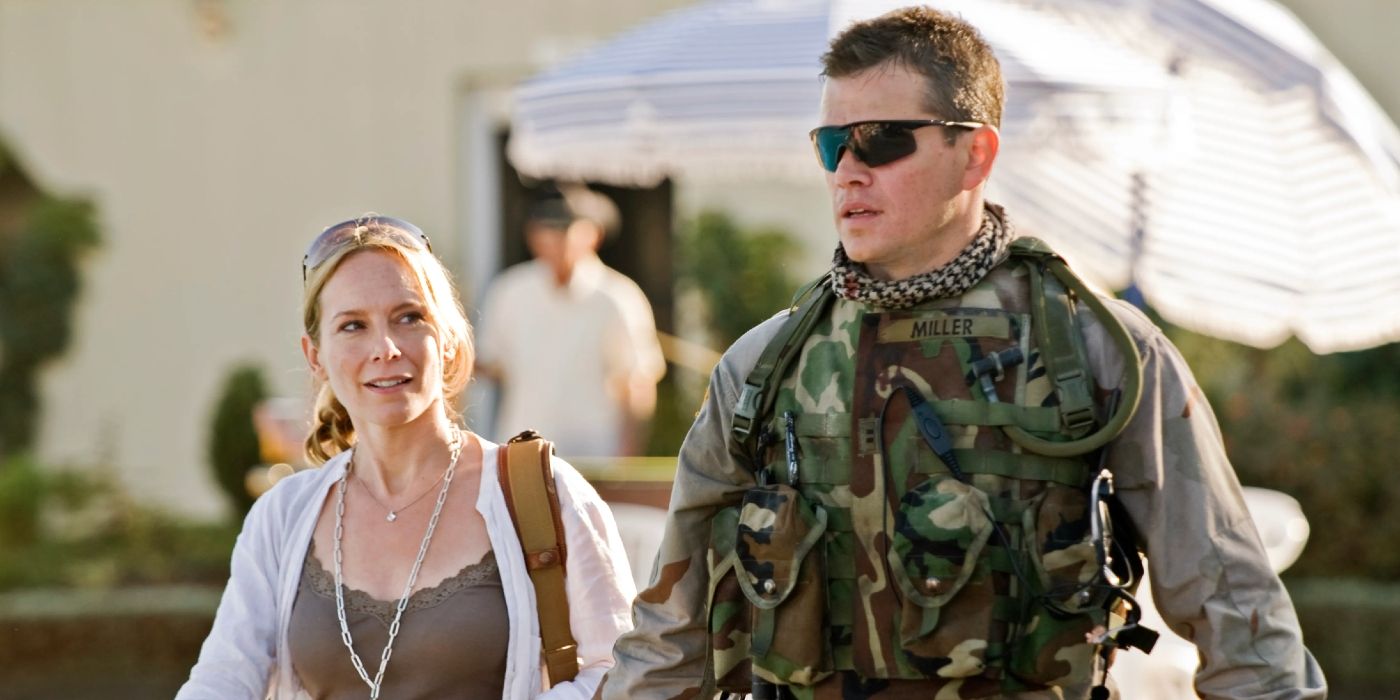 Matt Damon e Amy Ryan em Zona Verde-1