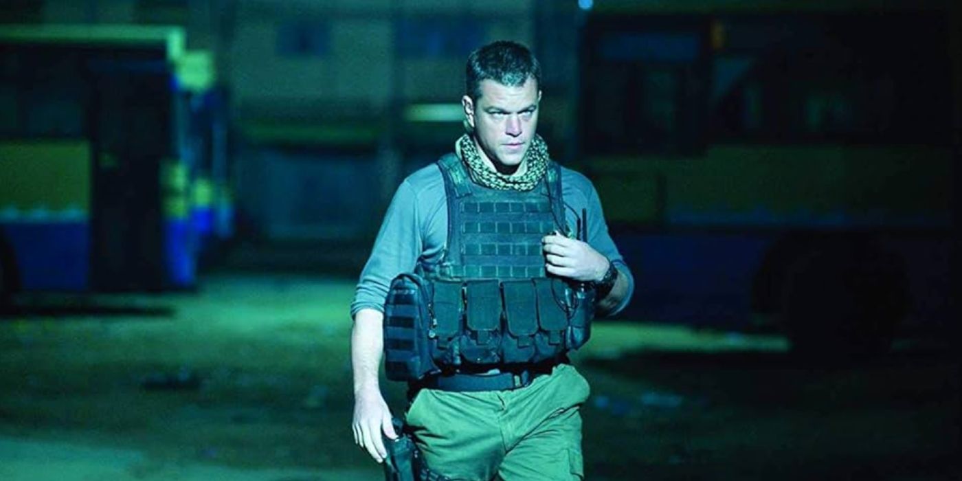 Matt Damon como Roy Miller à noite na Zona Verde(1)