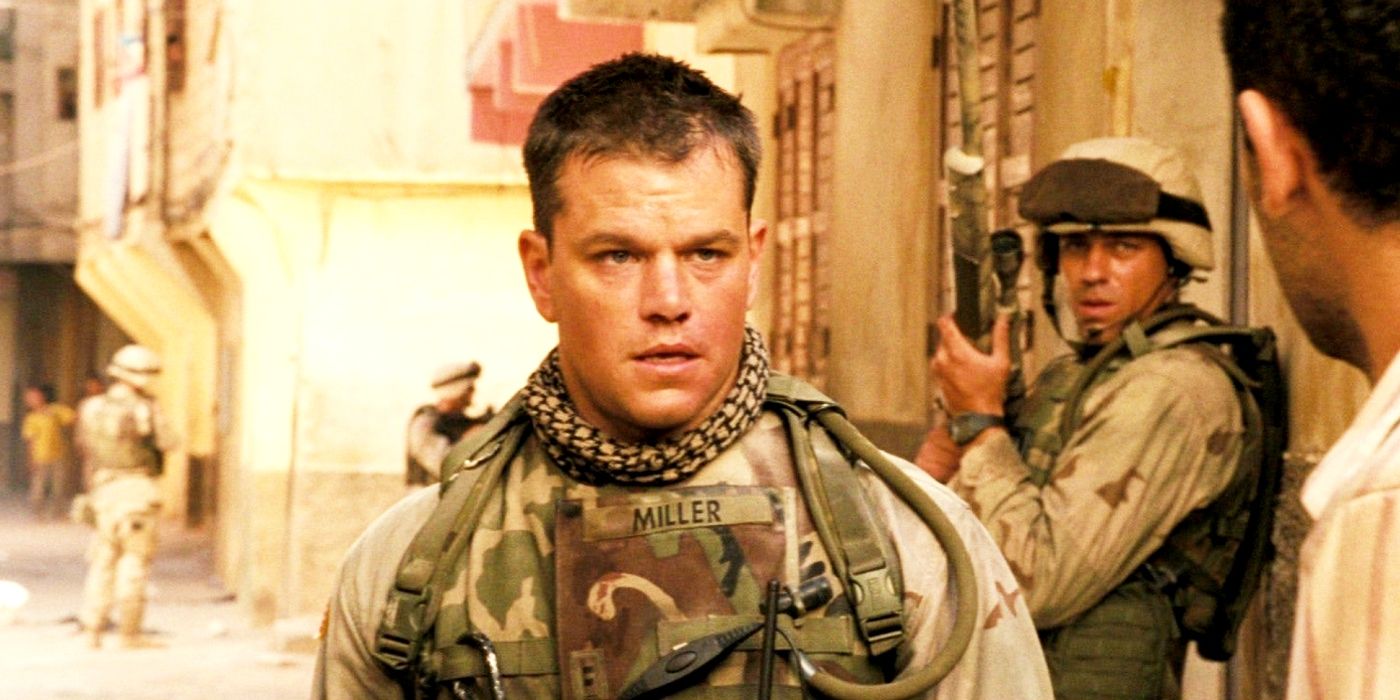 Matt Damon as Roy Miller in Green Zone