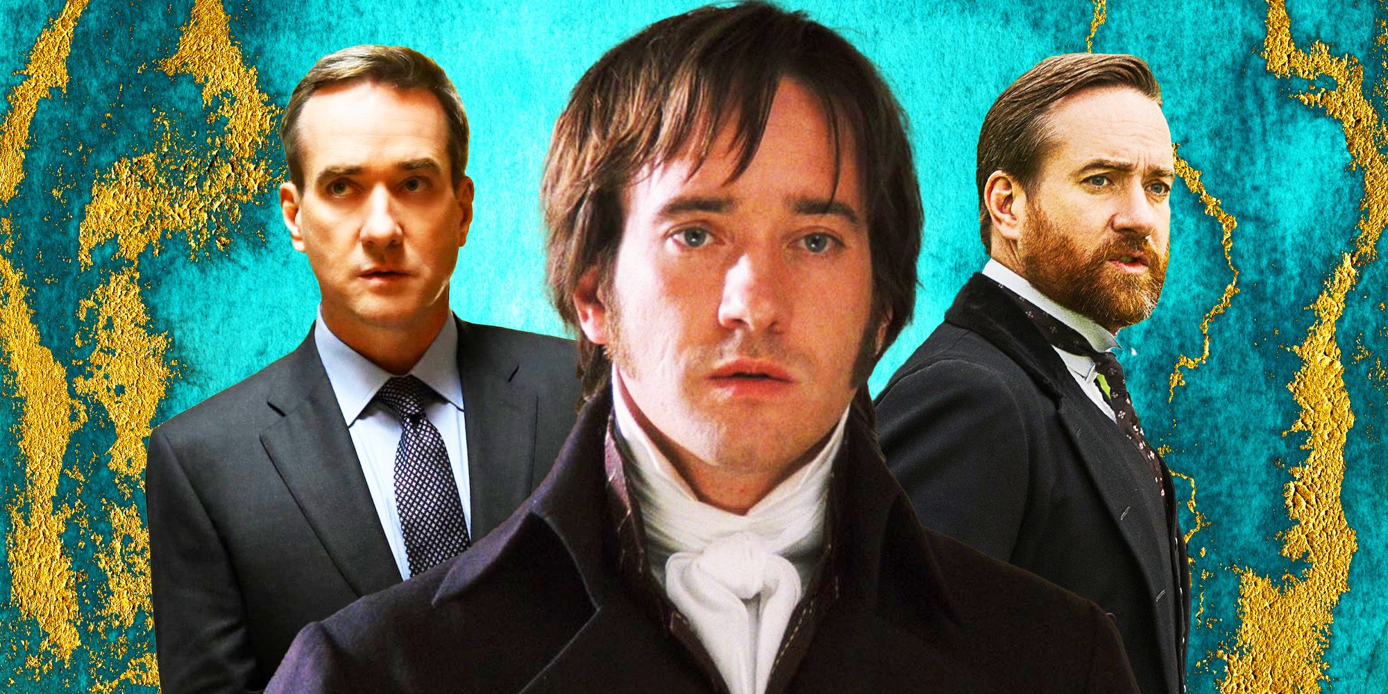 Matthew Macfadyen from Succession, Pride and Prejudice, and Howards End