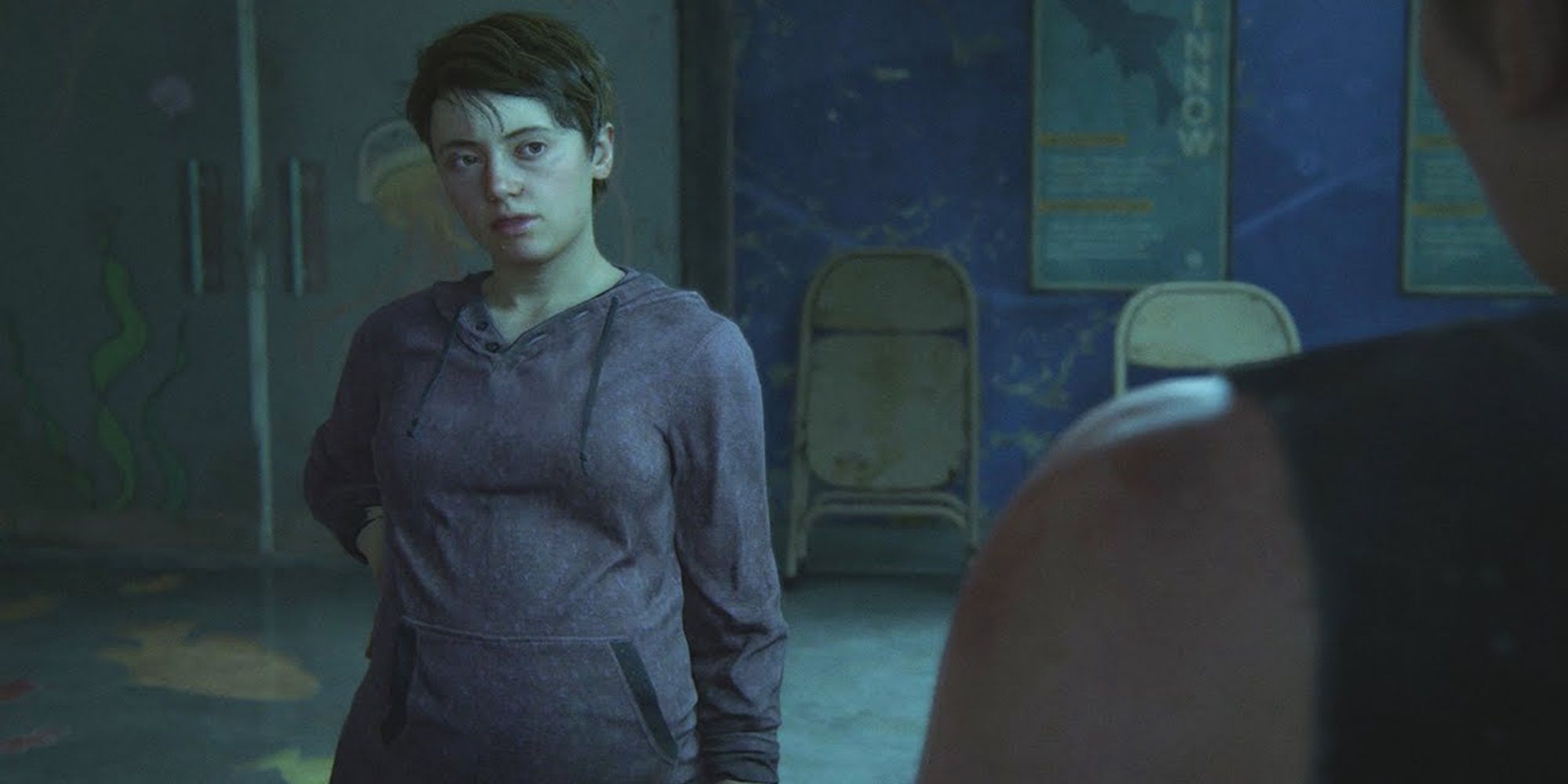 Mel confronts Abby in The Last of Us Part II