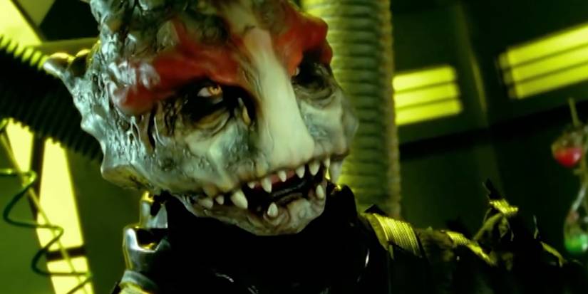 Mesogog on his base in Dino Thunder