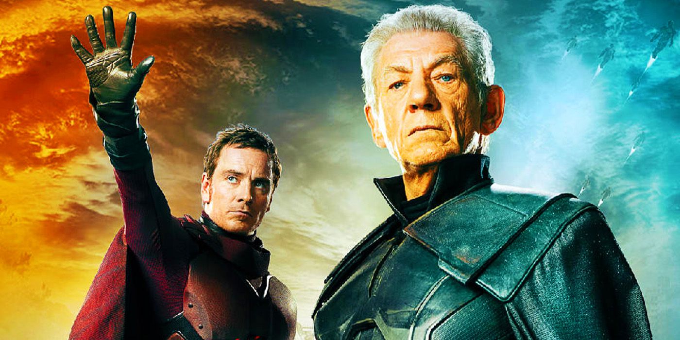 Michael Fassbender and Ian McKellen as Magneto in Fox's X-Men franchise