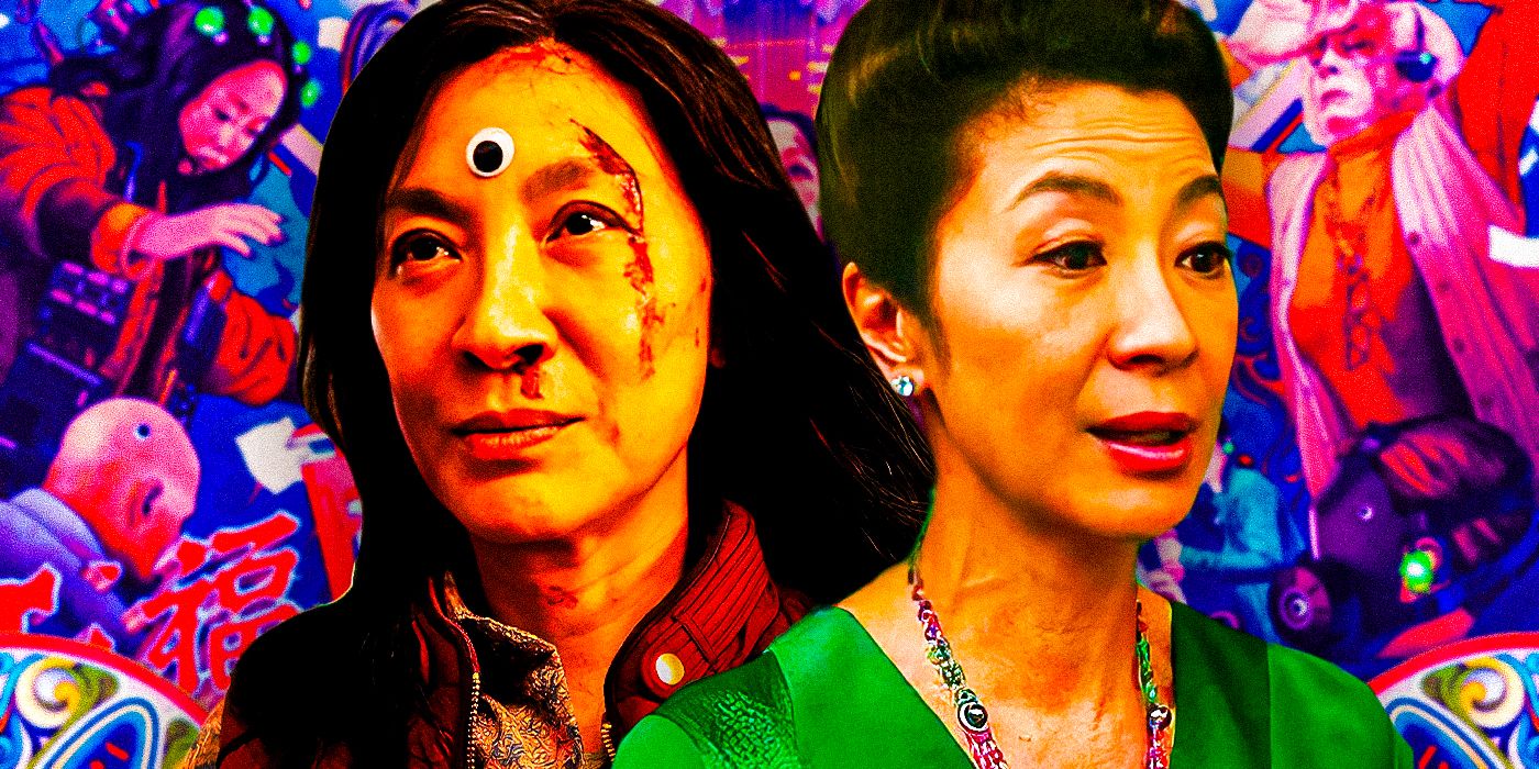 (Michelle-Yeoh-as-Evelyn-Wang)-from-Everything-Everywhere-All-at-Once-&-(Michelle-Yeoh-as-Eleanor-Young)-from-Crazy-Rich-Asians
