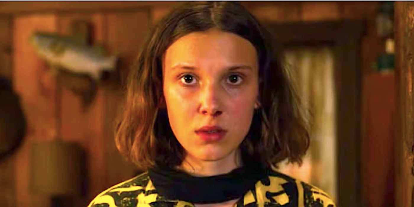 Millie Bobby Brown's Eleven stares ahead with a nosebleed in Stranger Things season 3