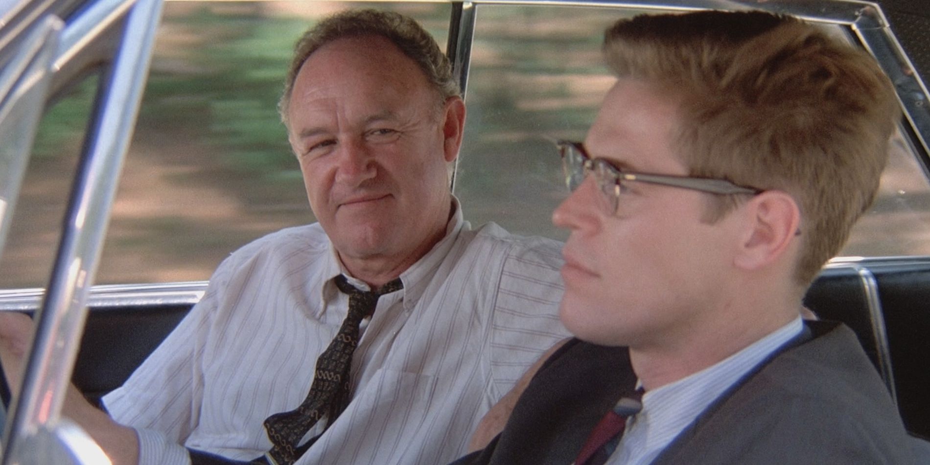 Gene Hackman and Willem Dafoe in Mississippi Burning