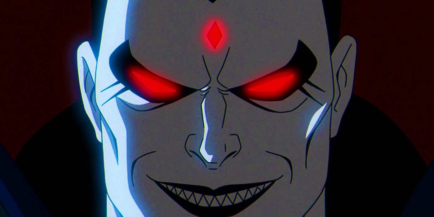 Mister Sinister smiling in X-Men '97