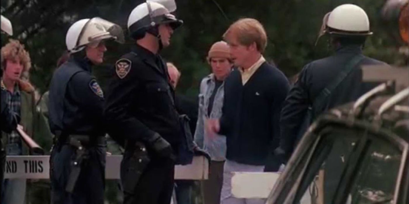 Bob Falfa (Harrison Ford) as a cop in More American Graffiti