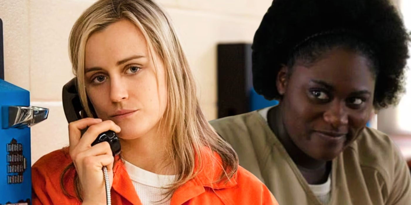 Blended image of Piper and Taystee in Orange Is the New Black