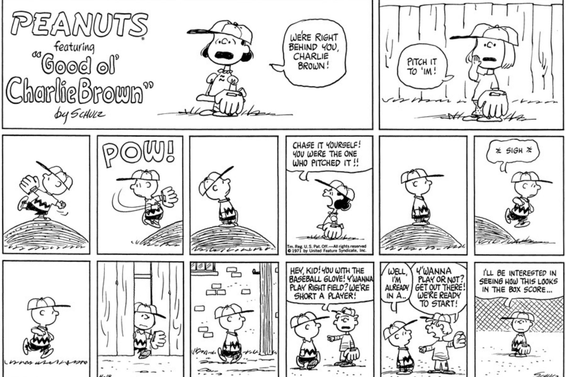 peanuts baseball