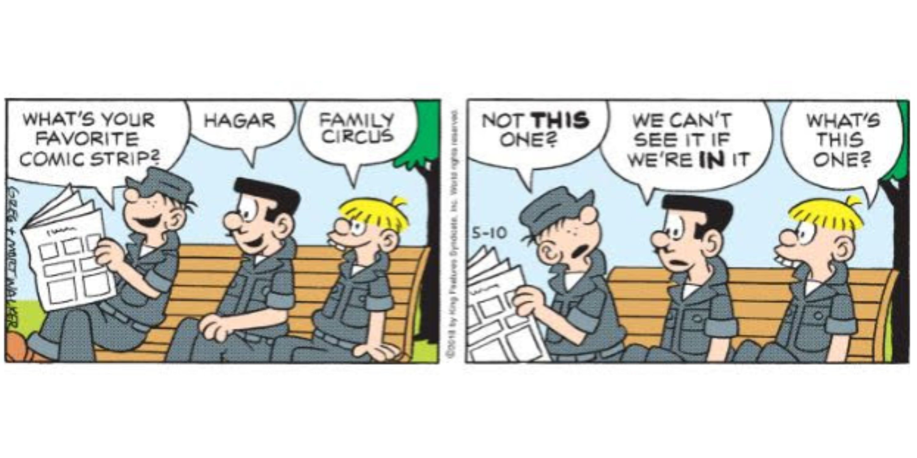 10 Funniest Beetle Bailey Comics That Break the Fourth Wall