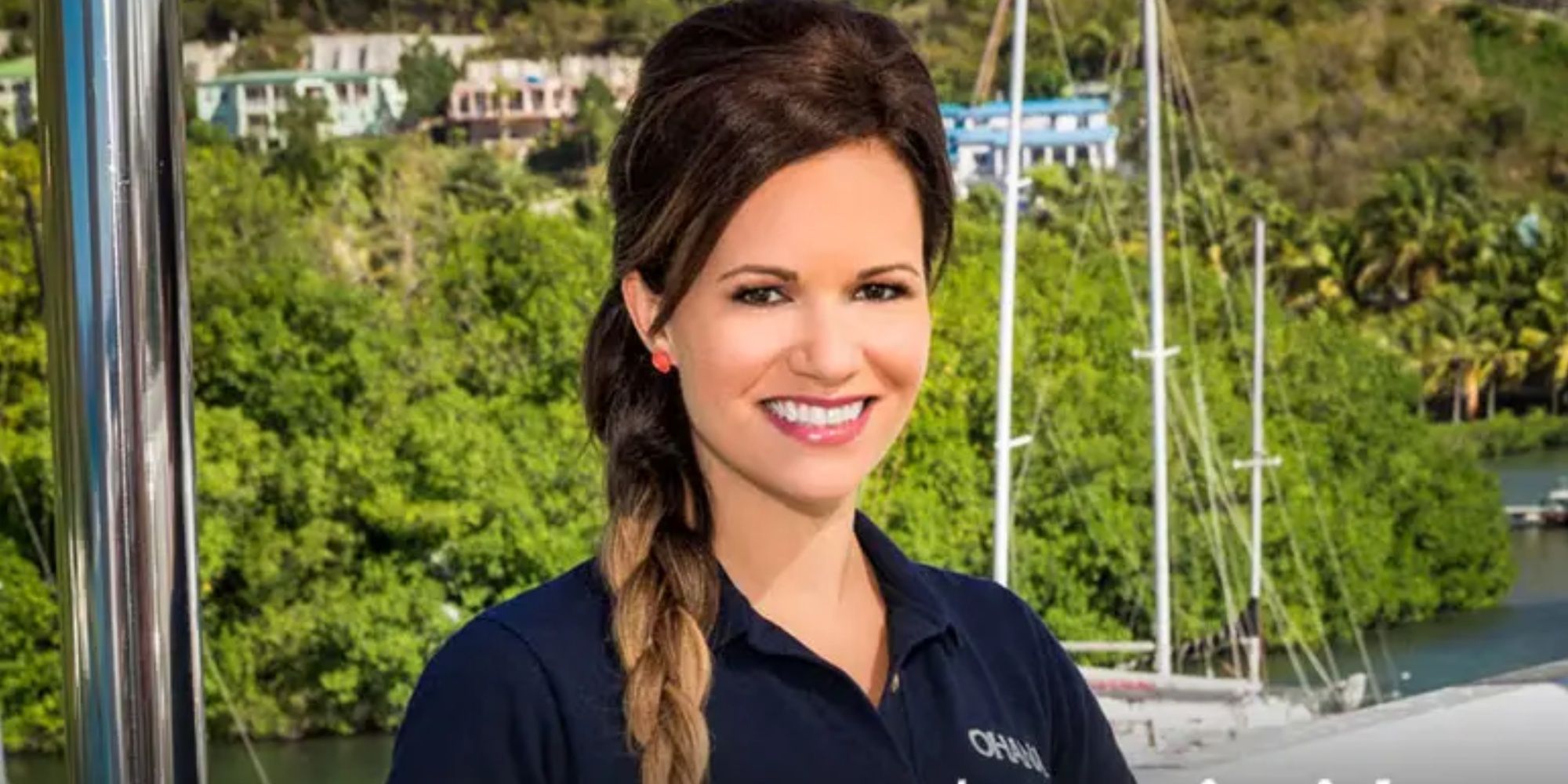 Amy Johnson on Below Deck smiling
