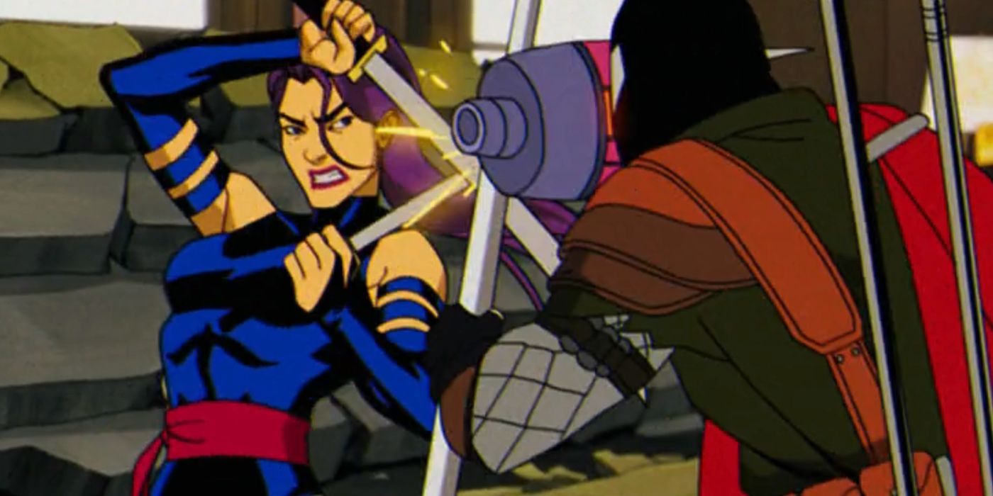 Morph como Psylocke em X-Men '97