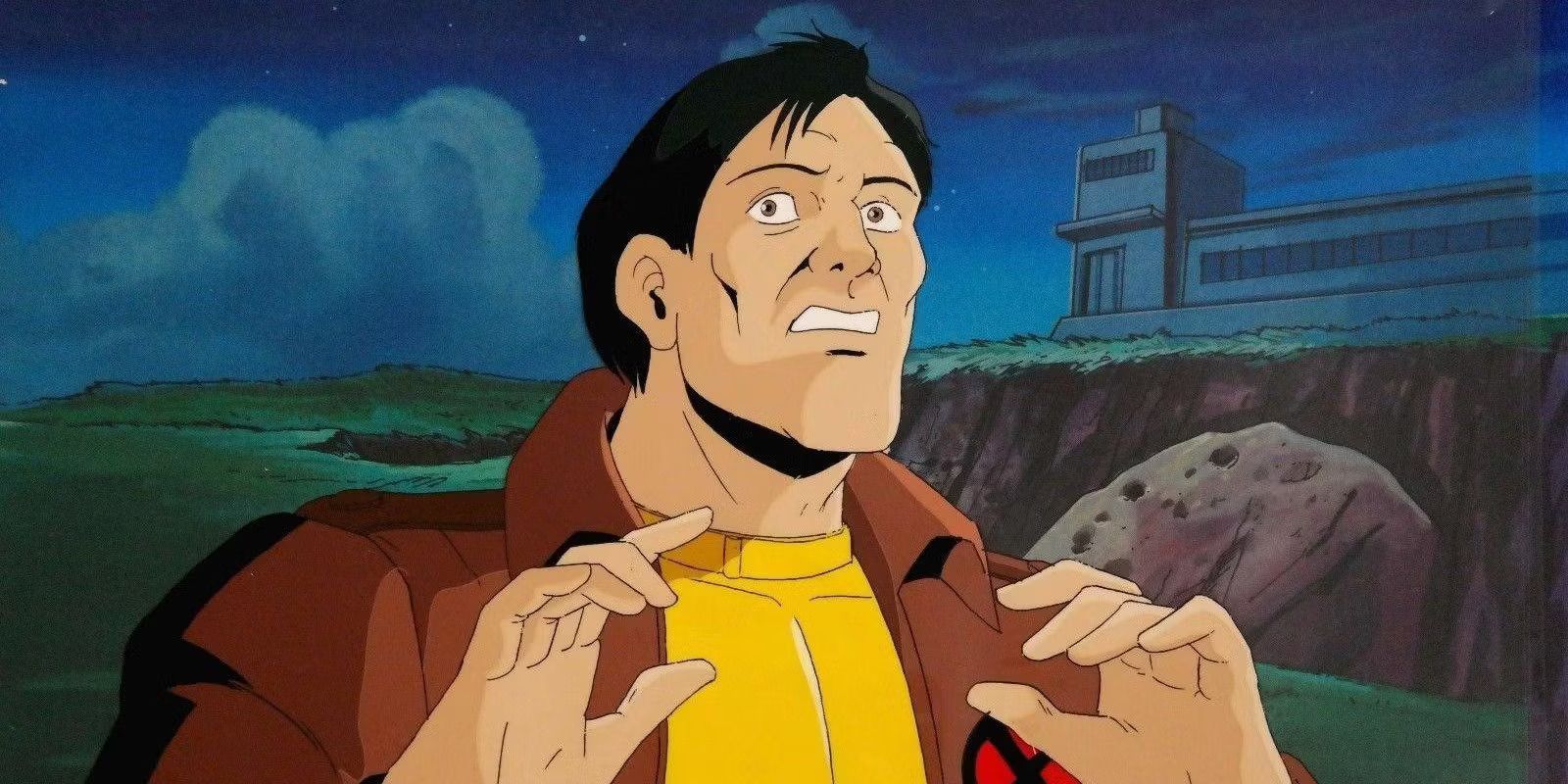 Morph looking scared in X-Men The Animated Series