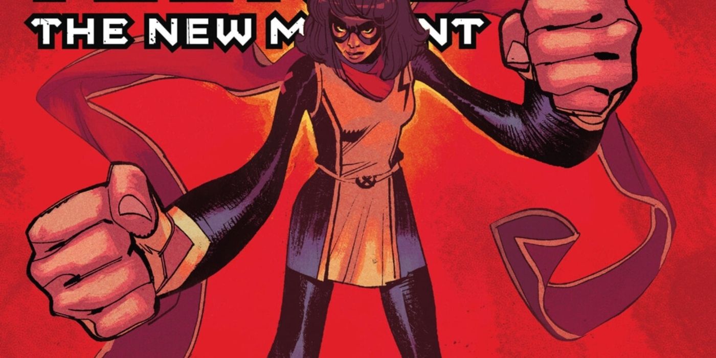 Ms. Marvel presenting herself as a 'new mutant'.