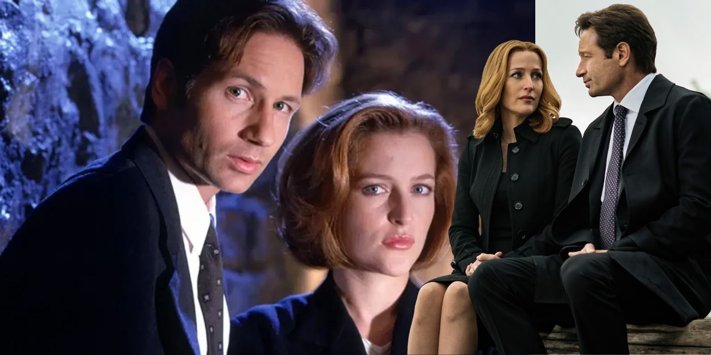 Mulder and Scully from X-Files