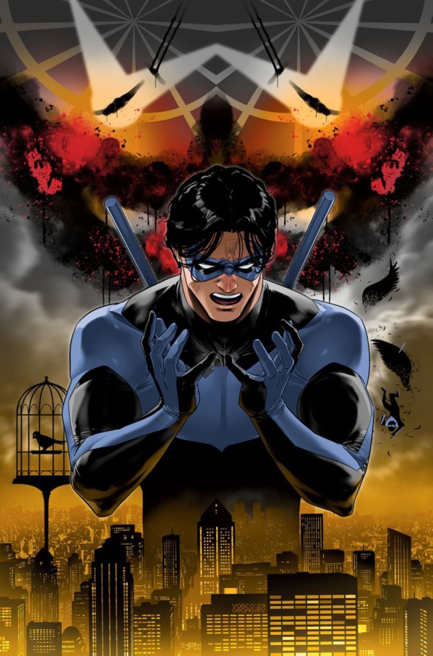 Το Nightwing #115 περιλαμβάνει ιπτάμενους Graysons και Dick Grayson και Icarus