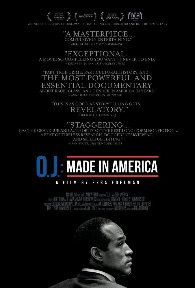 o j made in america tv show poster