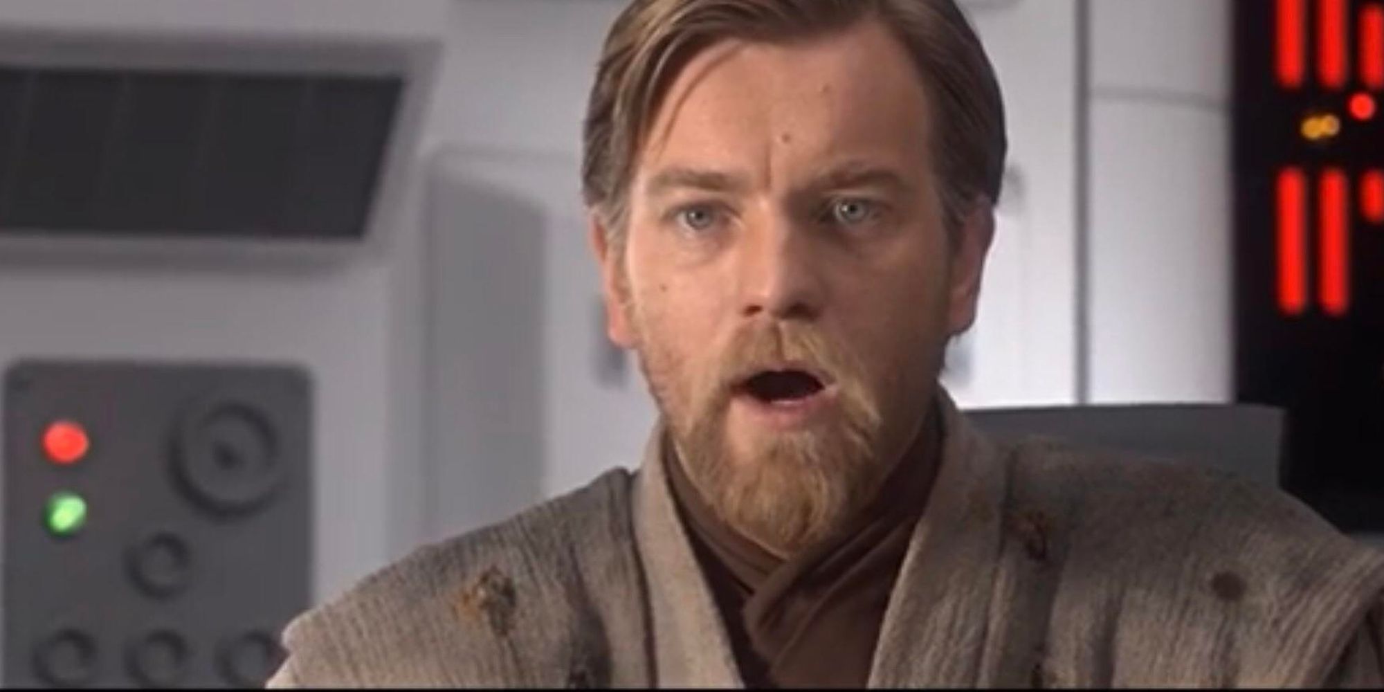 Obi-Wan Kenobi is shocked