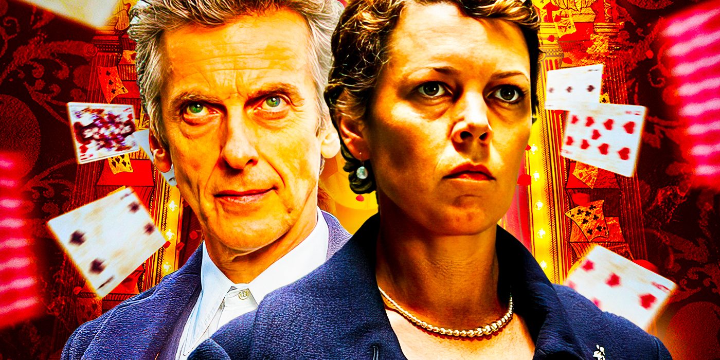 Olivia Colman and Peter Capaldi in Doctor Who