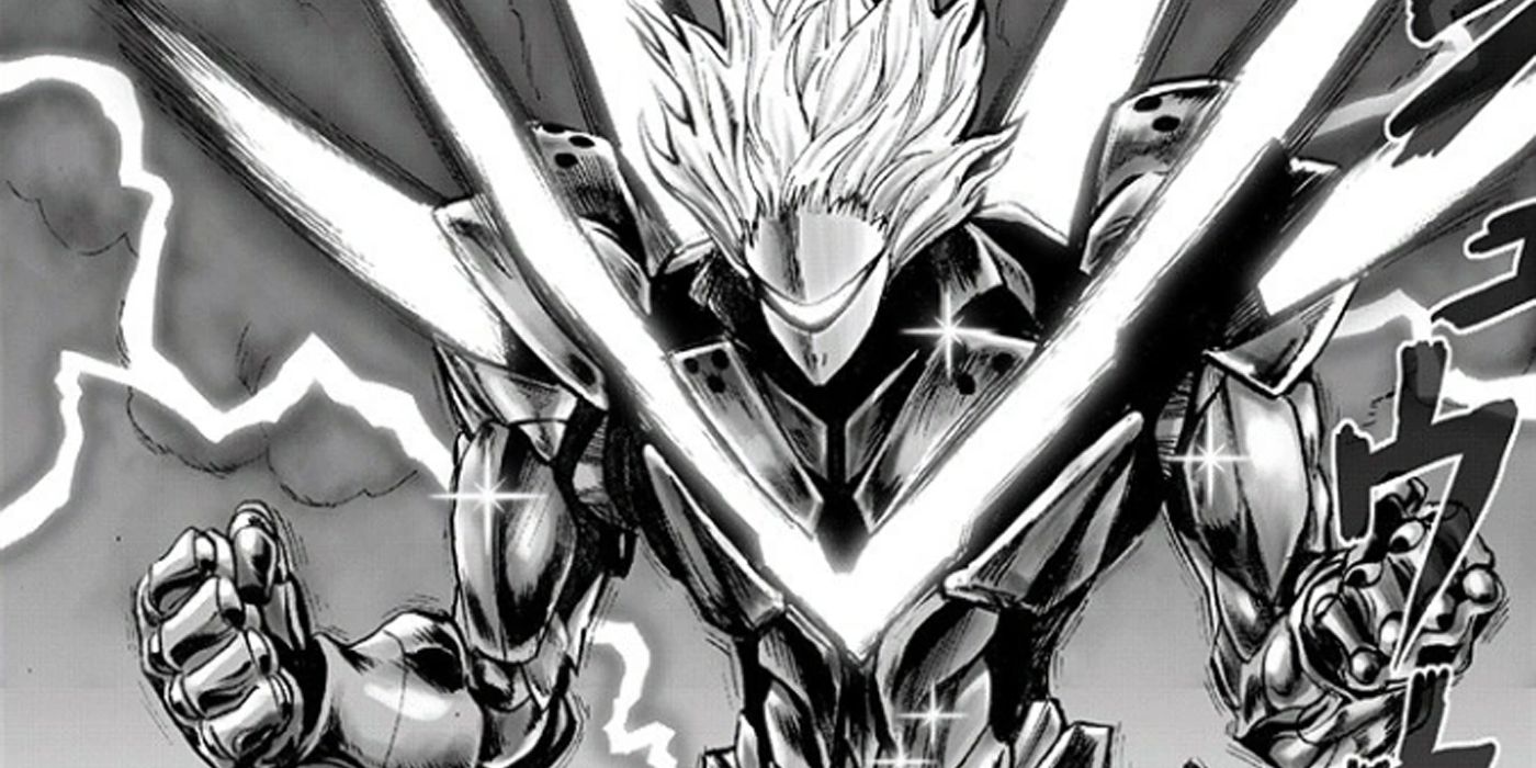 One-Punch Man: Drive Knight ganha força em sua forma dourada.