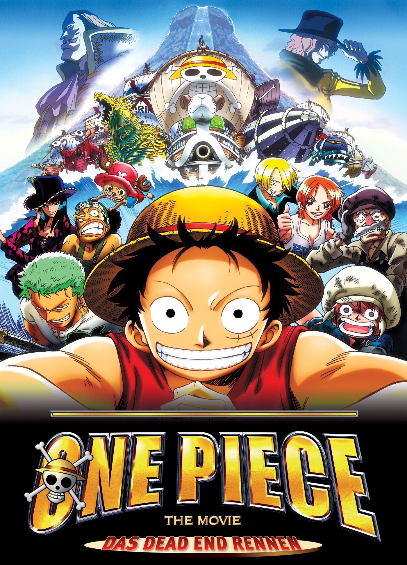 Все фильмы One Piece в порядке даты выхода