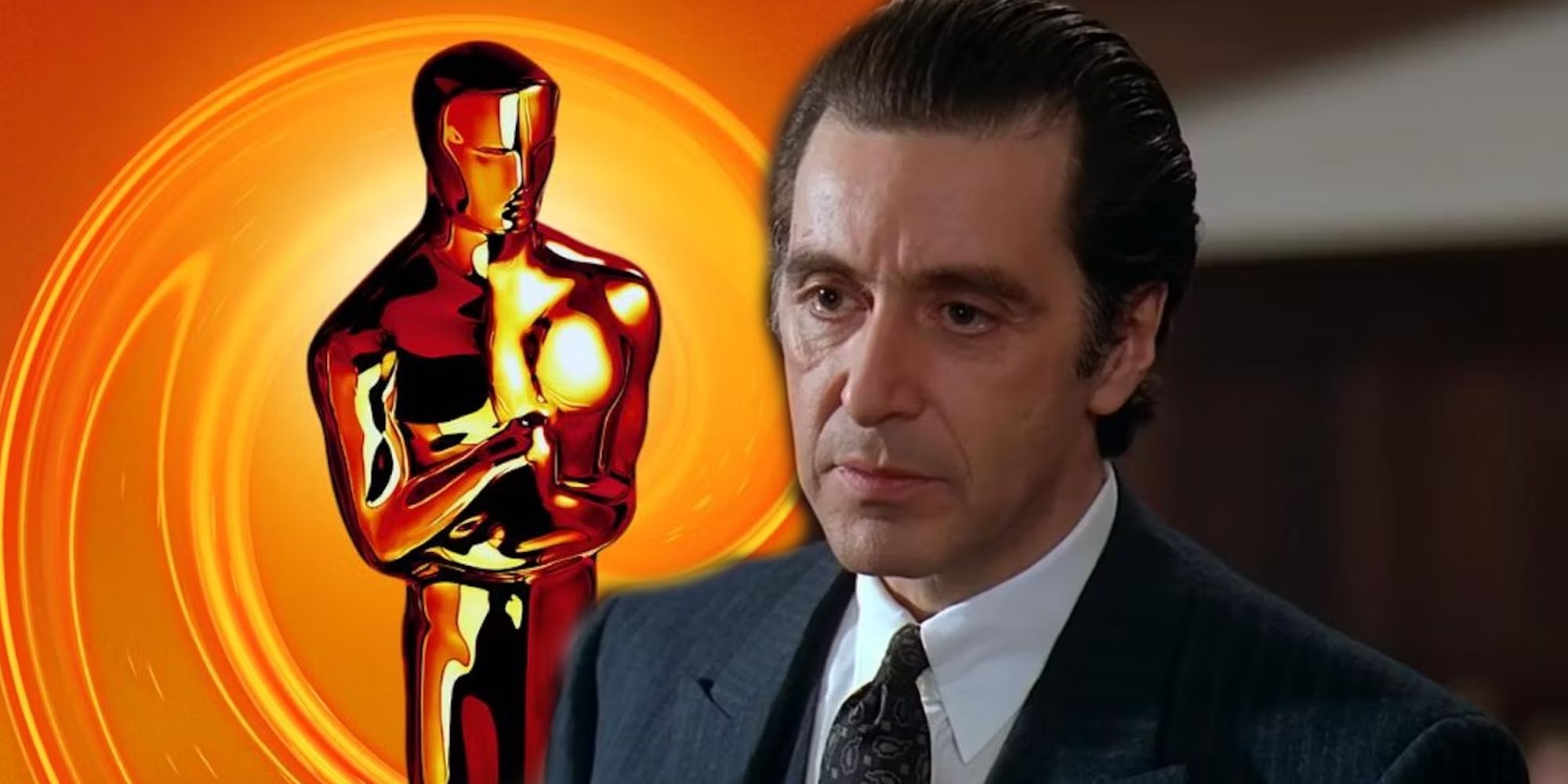 Oscar Statue Next to Al Pacino in Scent of a Woman