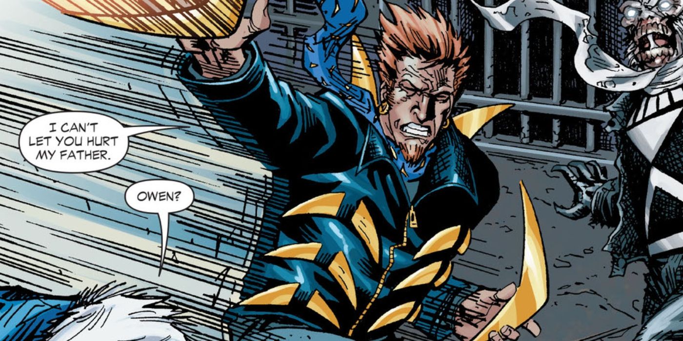 Owen Mercer Rescues Black Lantern Boomerang DC