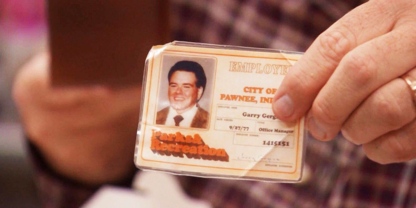 Parks and Rec Jerry's 1977 ID card