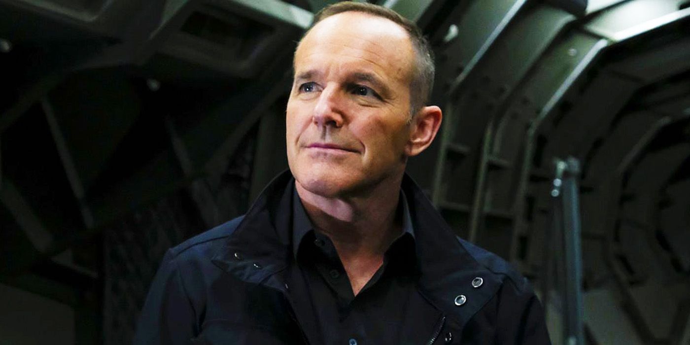 Phil Coulson looking proud in Agents of SHIELD