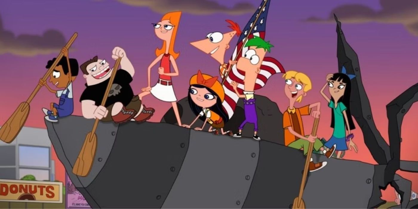 El póster de Phineas y Ferb es una devolución de llamada a un episodio clásico del programa