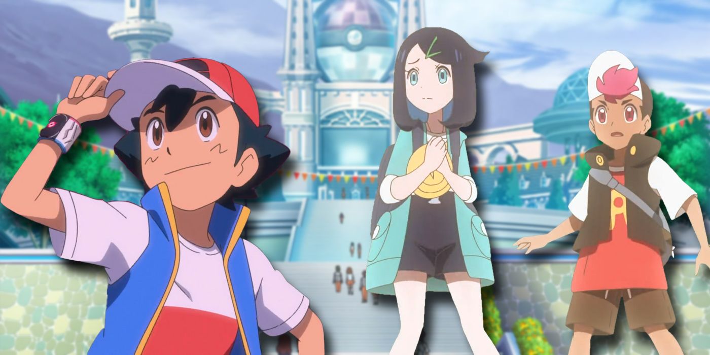 Pokemon: Ash looking bold alongside Liko and Roy