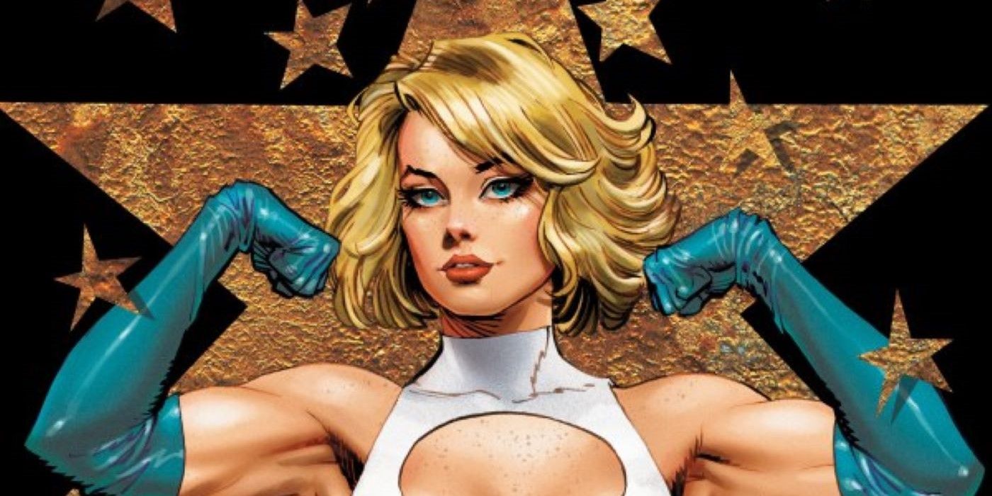 Power Girl #6 varaint cover featuring paige