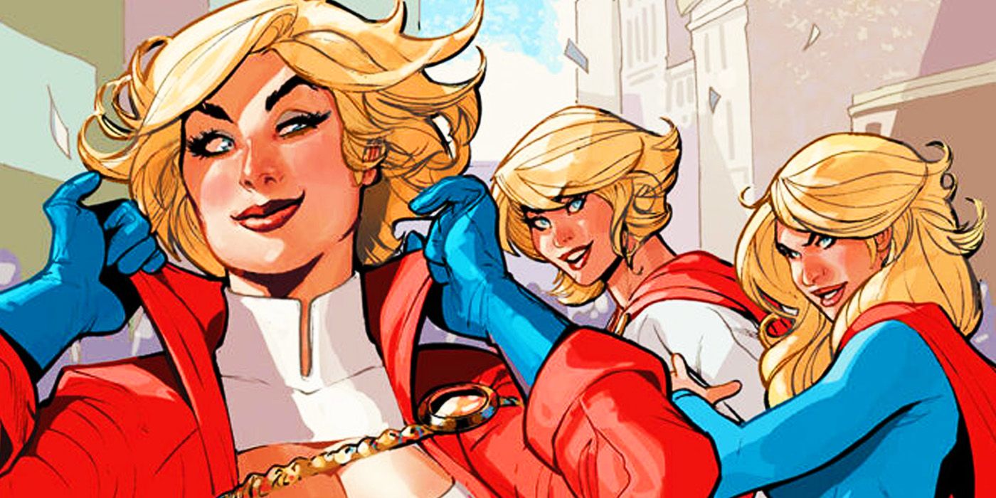 Poderosa com Supergirl na DC Comics