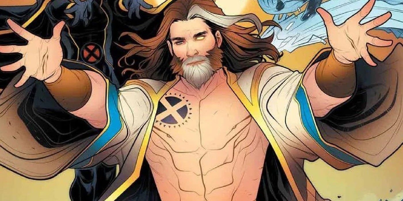 poderoso herói dos x-men x-man parecendo jesus