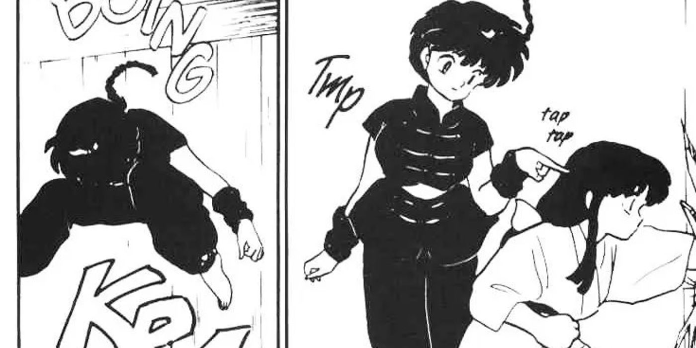 Ranma and Akane's First Interaction in Ranma 1/2