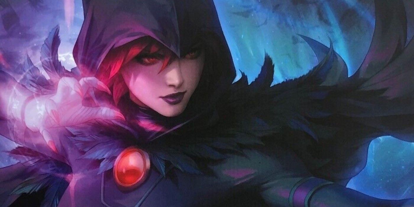 Raven from DC Comics Titan Stanely art