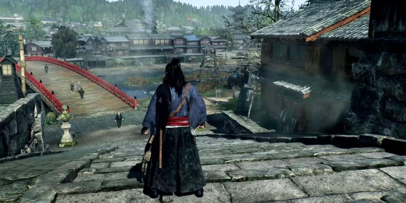 Размер карты Rise Of The Ronin по сравнению с Ghost Of Tsushima