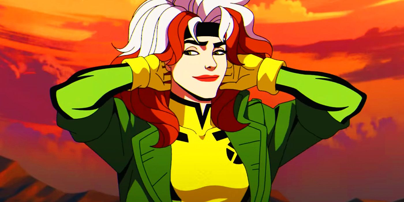 Vampira bagunçando o cabelo em X-Men '97