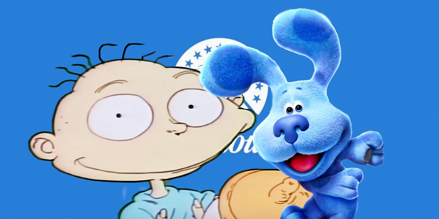 أدلة Rugrat's وBlue's على شعار Paramount+