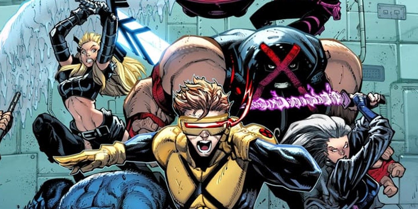 X-Men de Ryan Stegman con Cyclops Juggernaut y Magik